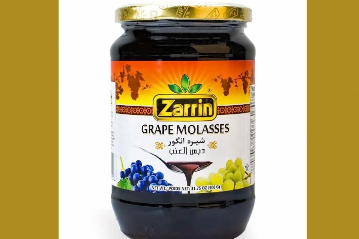 Zarrin Grape Molasses; Dark Brown Increases White Blood Cells Body Immunity