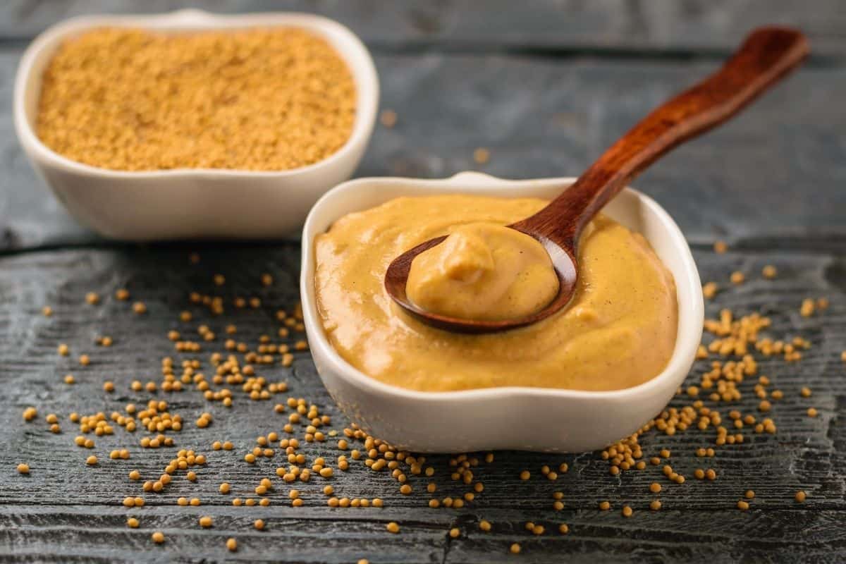 Mustard Sauce 1Kg (Yellow Condiment) Contains Minerals 2 Vitamins A E C K