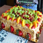 Fruit Cake in Nigeria (Plum) Colorful Vitamins Antioxidants Source