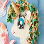 Unicorn Cake in Karachi; Spongy Texture Chocolate Caramel Cream Made Banana Filling