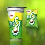 Amul Curd 1 kg; Protein Sodium Nutrient 2 Packages Cups Poly Pouch