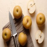 Korean Pear in Korea; Brown Crispy Juicy Sweet 2 Vitamins C K