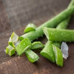 Pure Aloe Vera Leaf; Antioxidant Properties Bitter Taste Burn Wound Treatment