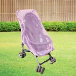 Pram Mosquito Net; Transparent Plastic Material tent Rain Cold Weather Dust Protector