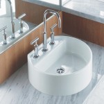Libba Wash Basin; Ergonomic Shape 3 Types Ceramic Stone Stainless Steel