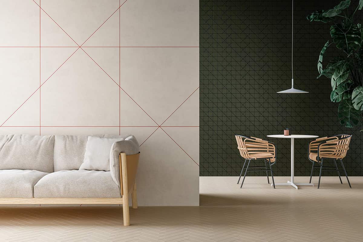 Eliane Ceramic Tiles Usa; Square Hexagonal Shapes 2 Colors White Black