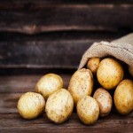 Sri Lanka Potato Today; Yellow Brown Pink Colors Starch Source