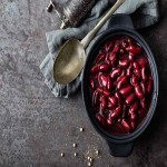 Fresh Red Kidney Beans; Dark Purple Colors 2 Minerals Copper Zinc