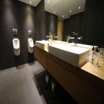 Elvis Sanitary Ware; Veneers Ceramic Titanium Brass 2 Colors Black White