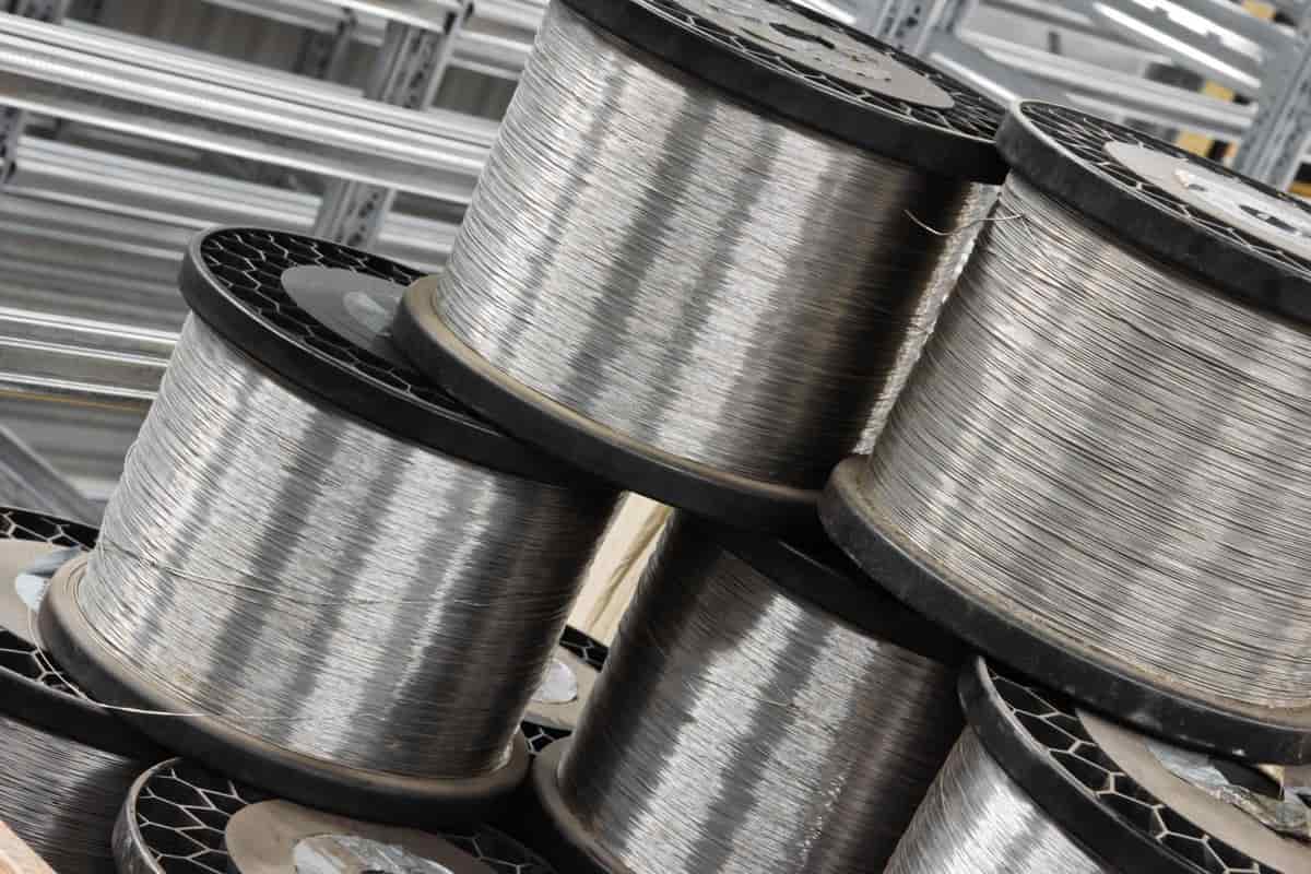 Kaiser Aluminum Wire; Lightweight Tough Brilliant Silvery Finish
