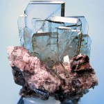 Barite Crystals; Transparent Hazy Opaque 4 Colors White Blue Green Yellow