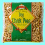 Ziyad Dry Chickpeas; Entirely Organic 2 Colors Yellow Black Protein Source