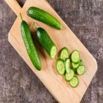 Small Japanese Cucumber (Kyuri) Thin Delicate Skin Vitamins A C