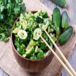 Fresh Korean Cucumber; Thin Glossy Green Skin 2 Vitamins C K
