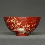 Red Chinese Porcelain Bowl Price List Wholesale and Economical