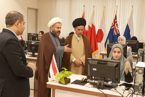 The visit of the representative of the Supreme Leader in Bangladesh to the International Negotiation Unit