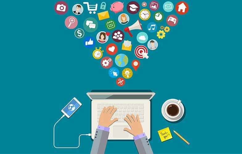 What capabilities does the virtual space offer for lead generation and signal acquisition?