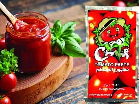 Purchase of 50g and 70g Ketchup Sachets