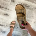 Bulk Purchase of Double Buckle Sandals with the Best Conditions