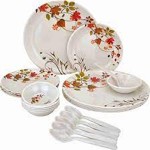 102 Pcs Dinner Set with Complete Explanations and Familiarization