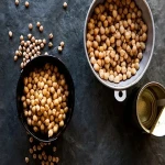 Dried Organic Chickpeas; Hot Dry Natures 3 Colors Yellow Green Black