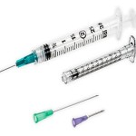 Fixed Needle Syringe with Complete Explanations and Familiarization