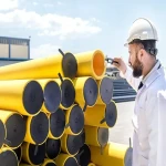 polyethylene gas pipe with complete explanations and familiarization