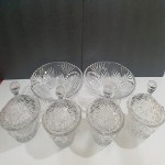 crystal dish with lid price list wholesale and economical