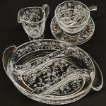 The price of bulk purchase of crystal dish set is cheap and reasonable