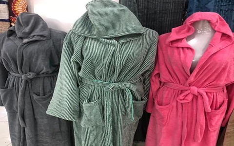 Production of bath towels