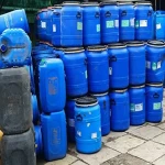 plastic large barrel with complete explanations and familiarization