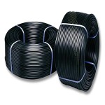 Plastic Drip Pipe (Irrigation Tubing) Polyethylene Polyvinyl Chloride 2 Colors Brown Black