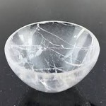 crystal quartz bowl with complete explanations and familiarization