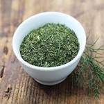 The price of bulk purchase of dry equivalent of fresh dill is cheap and reasonable