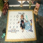 fancy baby blanket with complete explanations and familiarization