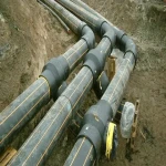 polyethylene pipe gas with complete explanations and familiarization