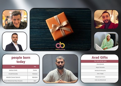 The new representatives, 3 business notes, 10 Social media groups, Bitter and sweet events + Arad's gifts to 12 countries worth $520