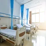 Paramount Hospital Bed in India (Patient Bed) Low Height Alarm 2 Materials Metal Plastic