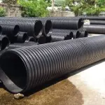 20Mm Drip Pipe; Flexible Durable 2 Colors Black Blue Farming Activities