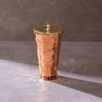 copper glass with lid with complete explanations and familiarization