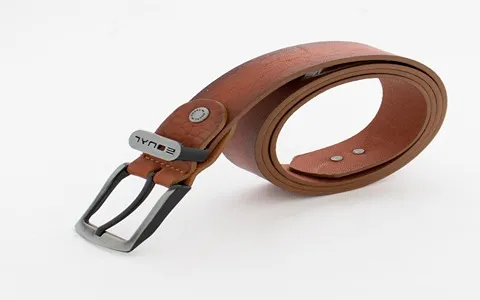 Vishakha Leather Belt; Made Solid Thick Cow Hide Advantages More Stable