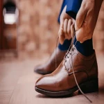 Vedasto Leather Shoes; Durable Soft Leather Moisture Absorption (Men Women Children)
