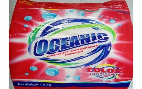 Oceanic Detergent Powder; Remove Most Stubborn Stains Super Strong Ingredients Cleaning Clothes