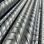 Vizag Steel Rebar; Corrugated Surface Bending Straining Resistant
