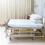 Midmark Janak Hospital Bed; Full Semi Electric Side Rail Feature Supportive Surface