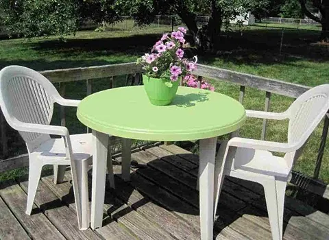 Plastic Chairs and Table Set | Buy at a Cheap Price