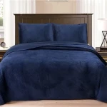 Emperor Size Bedspread; Egyptian Soft Cotton Fabric Multi Piece Set