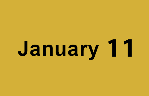 The news on Saturday, January 11