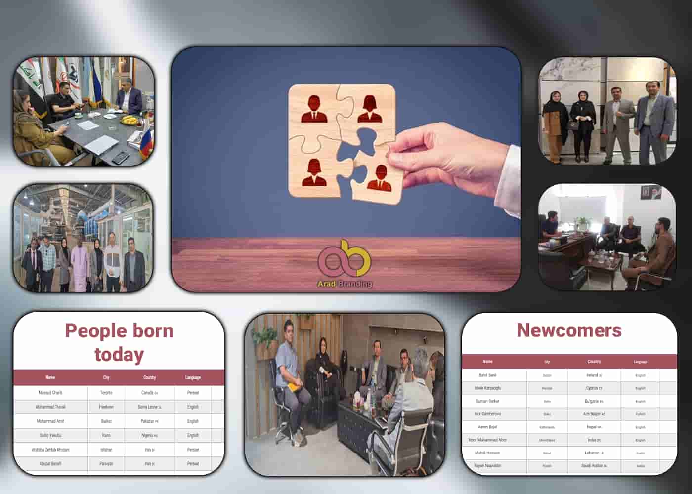 Podcast, Picture, Bitter and sweet events, Newcomers