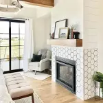 Gray Floor Tiles Living room with Complete Explanations and Familiarization